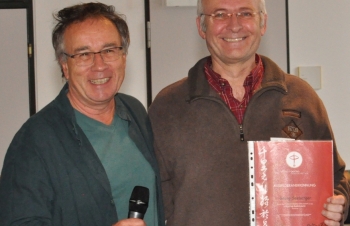 Rainer Jakisch vom Ausbildungsbeirat und Georg Seeberger